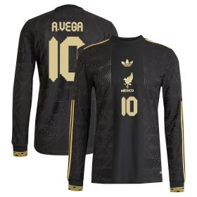Alexis Vega #10 Mexico National Team 2025 Third Long Sleeve Jersey