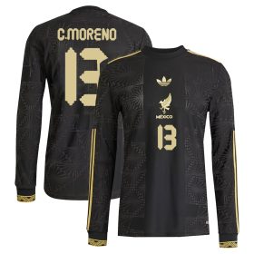 Carlos Moreno #13 Mexico National Team 2025 Third Long Sleeve Jersey