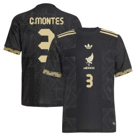 César Montes #3 Mexico National Team 2025 Third Jersey
