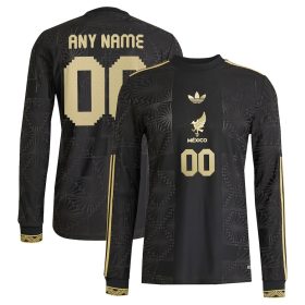 Custom #00 Mexico National Team 2025 Third Long Sleeve Jersey