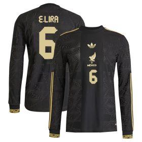 Erik Lira #6 Mexico National Team 2025 Third Long Sleeve Jersey