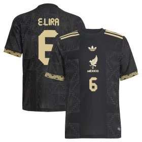 Erik Lira #6 Mexico National Team 2025 Third Jersey