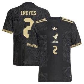 Israel Reyes #2 Mexico National Team 2025 Third Jersey