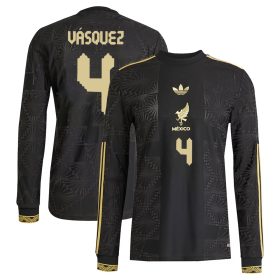 Johan Vásquez #5 Mexico National Team 2025 Third Long Sleeve Jersey
