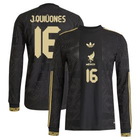 Julián Quiñones #16 Mexico National Team 2025 Third Long Sleeve Jersey