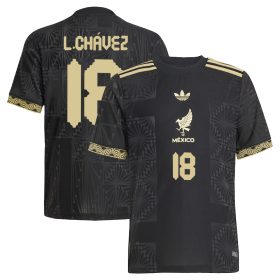 Luis Chávez #18 Mexico National Team 2025 Third Jersey