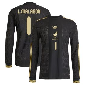 Luis Malagón #1 Mexico National Team 2025 Third Long Sleeve Jersey