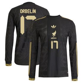 Orbelín Pineda #17 Mexico National Team 2025 Third Long Sleeve Jersey