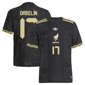 Orbelín Pineda #17 Mexico National Team 2025 Third Jersey