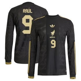 Raúl Jiménez #9 Mexico National Team 2025 Third Long Sleeve Jersey