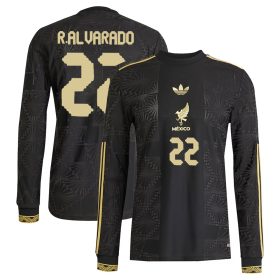Roberto Alvarado #22 Mexico National Team 2025 Third Long Sleeve Jersey