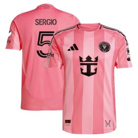 Sergio Busquets  Inter Miami CF 2025 Euforia Home Player Jersey – Light Pink