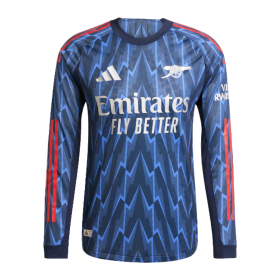 Arsenal 2025/26 Away Long Sleeve Player Jersey