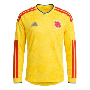 Colombia 2026 Home Long Sleeve Jersey